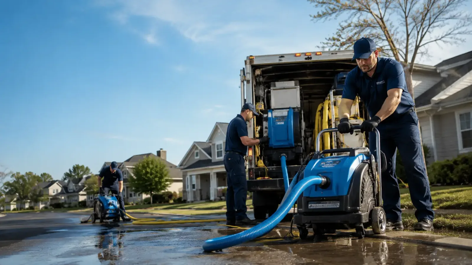 Flood Damage Cleanup in Du Bois, IL